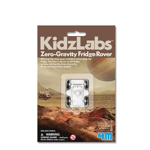 4M  Kidzlabs: Zero Gravity Fridge Rover Magnetic Wind-Up