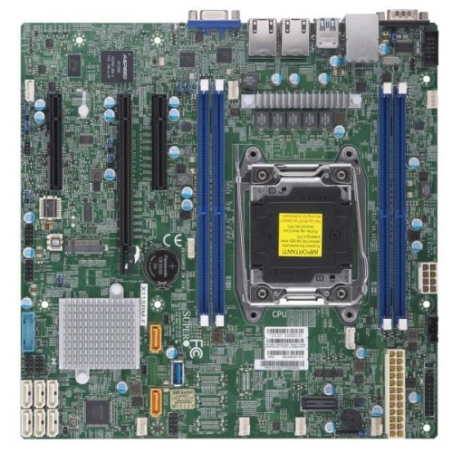 Supermicro Xeon Single Socket 2066 C422 Max.256GB PCIE microATX