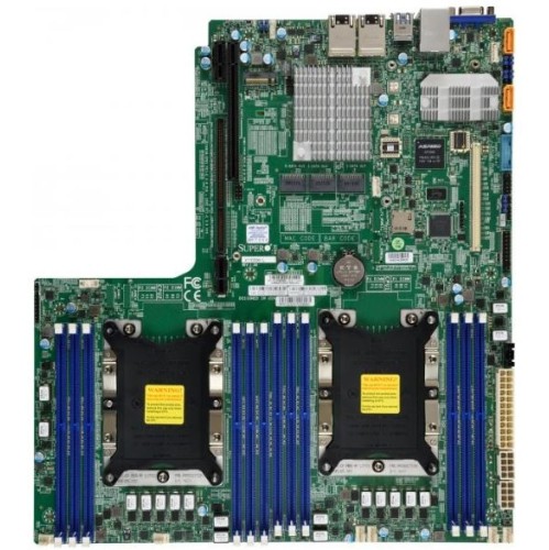 Supermicro Xeon Dual Socket LGA3647 C621 Max.1.5TB PCI Express