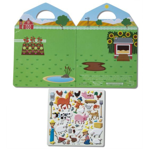 Puffy Sticker Play Set: On The Farm