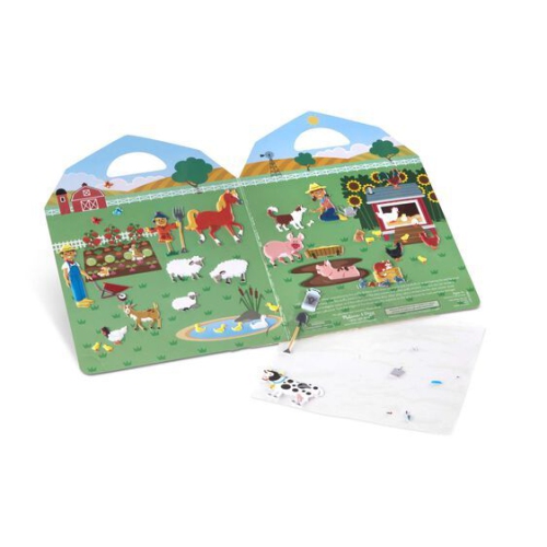 Puffy Sticker Play Set: On The Farm