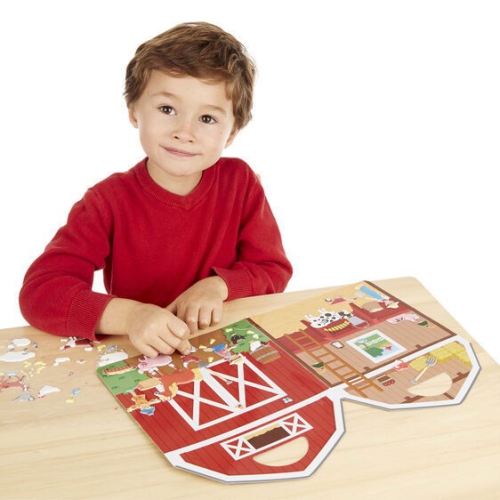 Puffy Sticker Play Set: On The Farm