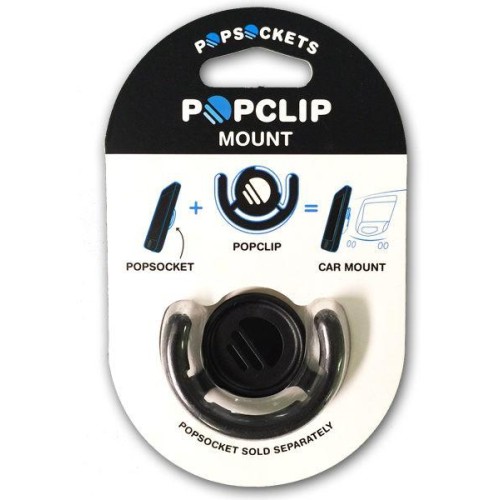 Pop Clip Mount - Black