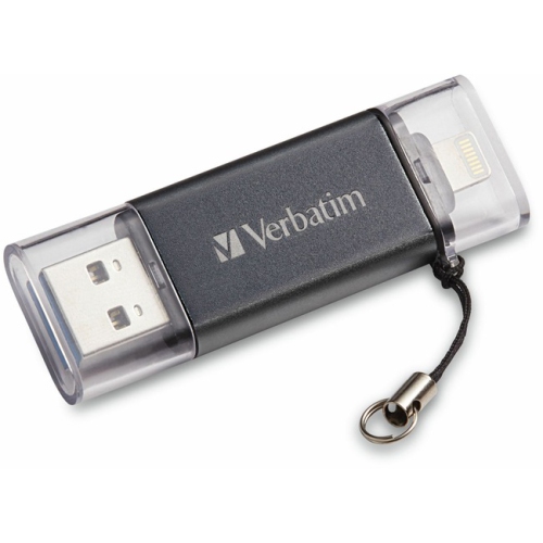 Verbatim 64GB USB 3.0 Lightning Flash Drive - 1 Pack