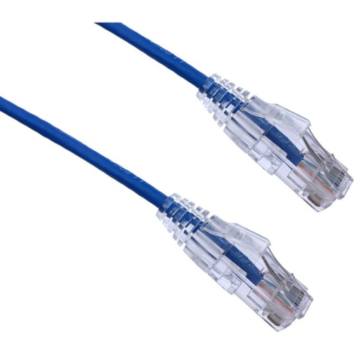 AXIOM MEMORY  7Ft Cat6A Bendnflex Ultra-Thin Snagless Patch Cable 650Mhz (Blue) (C6Abfsb-B7-Ax)