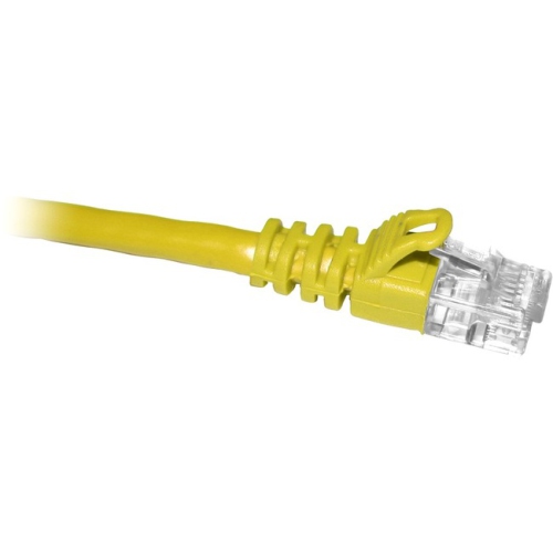 ENET  Cat6 3 Foot Patch Cable With Snagless Molded Boot (Utp) High-Quality Network Patch Cable Rj45 to Rj45 - 3Ft In Yellow