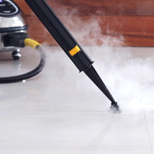 Dupray Hill Injection Commercial-Grade Steam Cleaner 347°F Stainless Steel, Heavy-Duty Floor & Car Detailing, Edge Cleaning