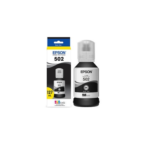 EPSON  502 T502120-S Ink Bottle for Workforce Printer In Black