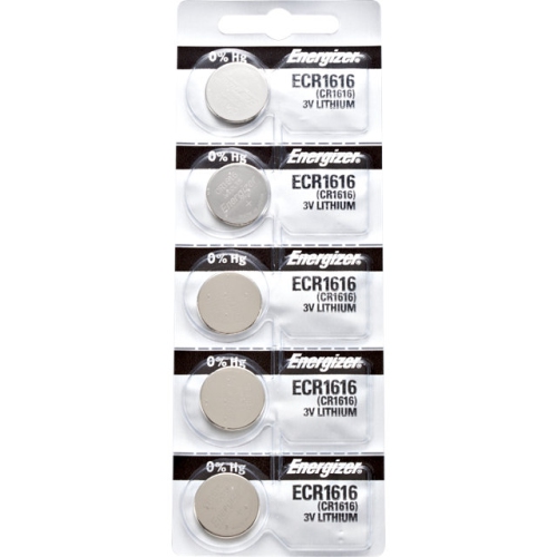 5 x Energizer 1616 Watch Batteries, 3V Lithium CR1616