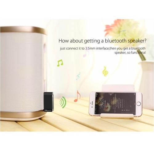 Adaptateur de récepteur audio sans fil Bluetooth 4.1 sa-50202 avec micro et batterie de SAMA