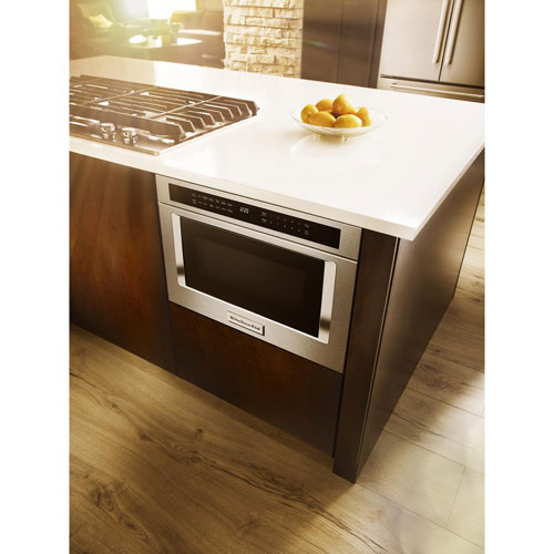 KitchenAid Built-In Microwave - 1.2 Cu. Ft. - Stainless Steel