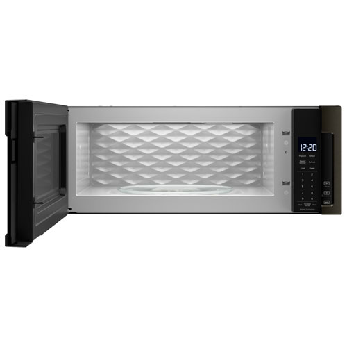 Whirlpool Over-The-Range Microwave - 1.1 Cu. Ft. - Black Stainless Steel