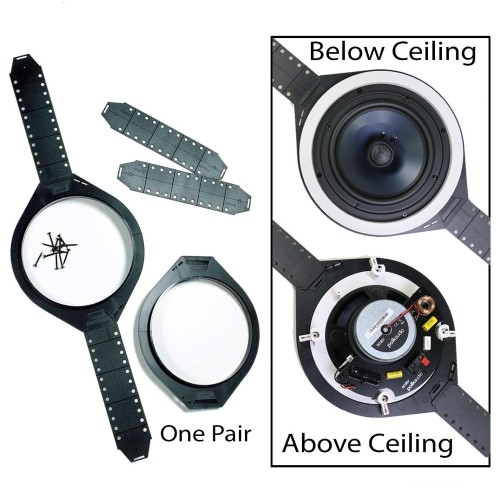 Polk Audio PB LC80i Pre-Construction Brackets for RC80i and Other Compatible Speakers