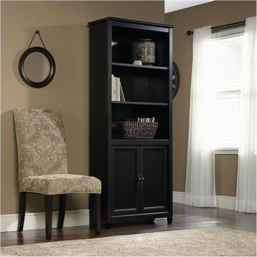 BOWERY HILL  Library Bookcase In Estate Black