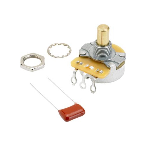 Potentiomètre pour arbre solide Pure Vintage 250K de Fender® avec matériel de fixation