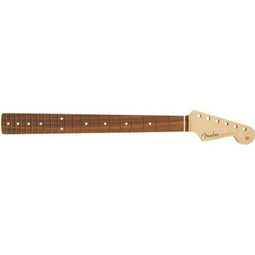 Fender® Classic Player 60's Stratocaster Neck, 21 Med Jumbo Frets, C Shape, Pau Ferro
