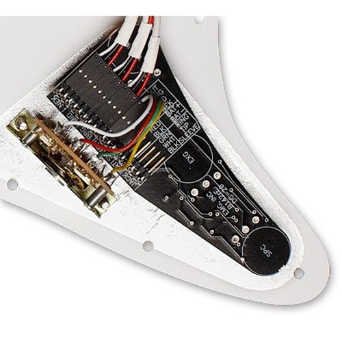 EMG DG20 Pro Series David Gilmour Prewired Pickguard - Ivory - 1509
