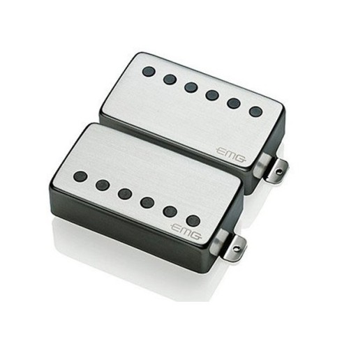 EMG 57/66 Pickup Set - Brushed Chrome - 4086