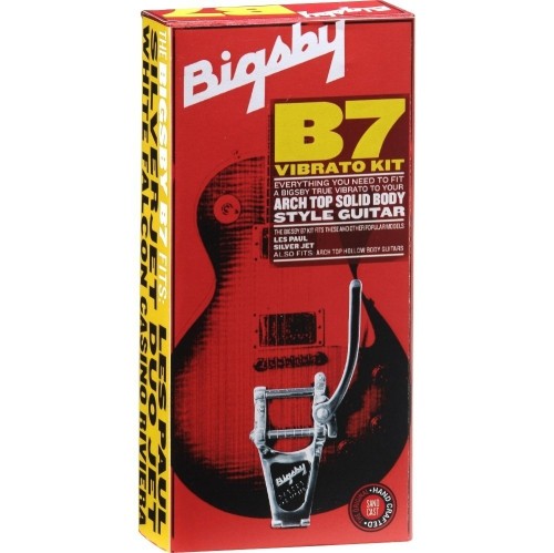 Bigsby® B7 Vibrato Kit, Solid Body Arch Top, Polished Aluminum