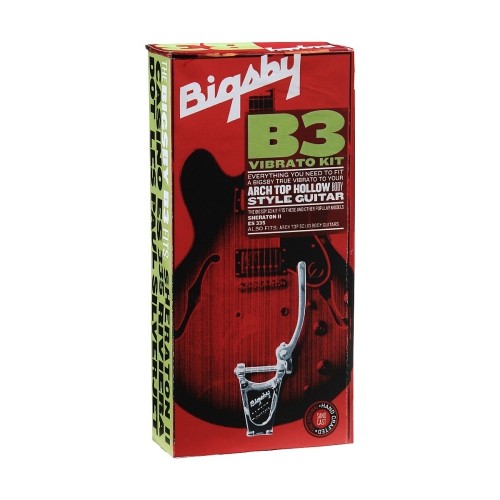 Bigsby® B3 Vibrato Kit, Solid Body Arch Top, Chrome