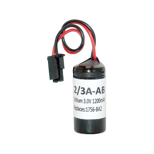 25-Pack Allen Bradley BR2/3A-AB Lithium PLC Batteries
