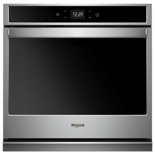 Whirlpool 27" 4.3 Cu. Ft. Self-Clean Electric Wall Oven - Black/Stainless Steel