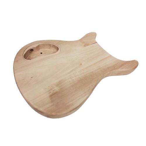 Solo PR Style Guitar Body, Basswood with Flamed Maple Top