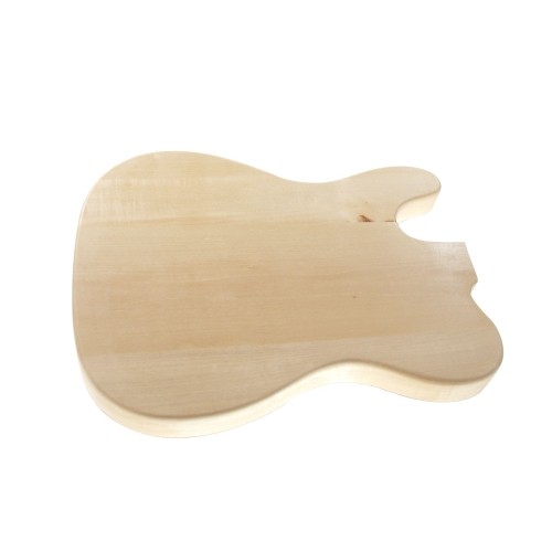 Solo TC Style Guitar Body, Basswood, Unfinifshed