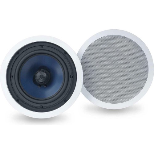 Polk Audio RC80i 8" Round In-ceiling Speakers Bundle with Polk Audio PB LC80i Pre-Construction Brackets