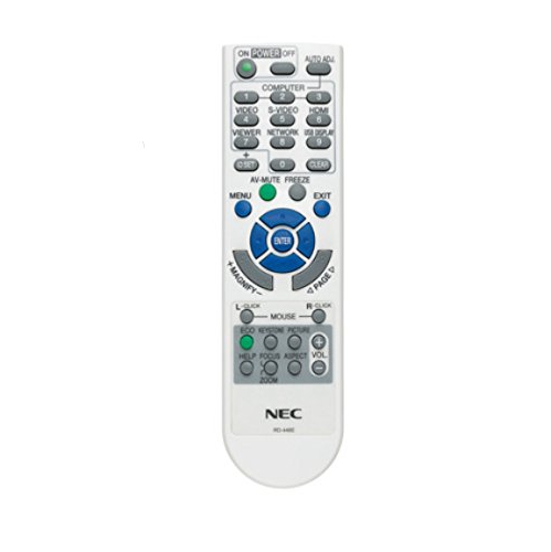 NEC DISPLAY SOLUTIONS REPLACEMENT REMOTE FOR NP-M260X/M260W/M300X/M300W NP-M300XS/M300WS NP-M271X/M311X/M311W NP-P350X/P