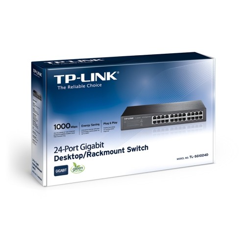 Commutateur de bureau/étagère Gigabit à 24 ports de TP-Link