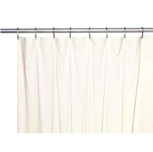 American Crafts Extra Long 5 Gauge Vinyl Shower Curtain Liner With