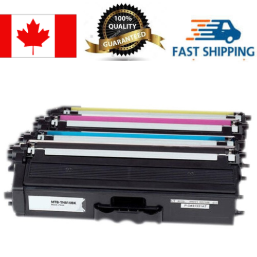 BROTHER TN810 Combo,BK/Y/M/C, Compatible