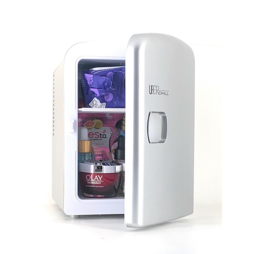 Uber Appliance – Mini réfrigérateur personnel Uber Chill, capacité de 6 canettes pour le bar, la chambre, le bureau ou la chambre d’étudiant,