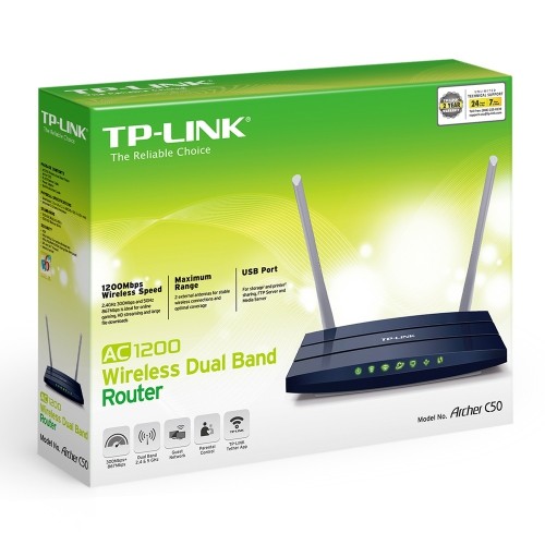 TP-Link Wireless AC1200 Dual-Band Gigabit Router -