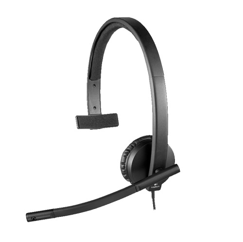 LOGITECH  H570E Comfortable Resilient Mono USB Headset (981-000570)