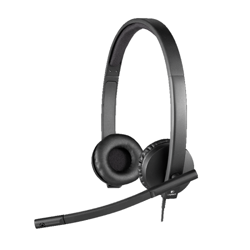 LOGITECH  H570E Comfortable Resilient Stereo USB Headset (981-000574)