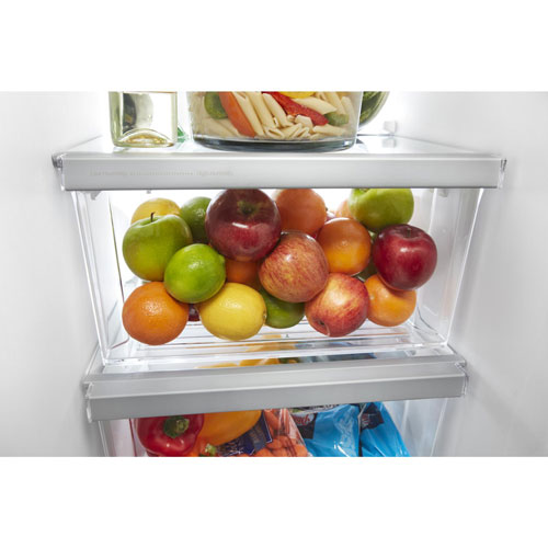 Whirlpool 33" 21.4 Cu. Ft. Side-By-Side Refrigerator w/ Ice & Water Dispenser (WRS331SDHM) - Stainless