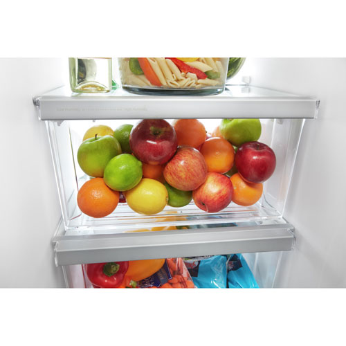 Réfrigérateur côte à côte 24,5 pi³ 36 po/distributeur eau/glaçons de Whirlpool - Noir