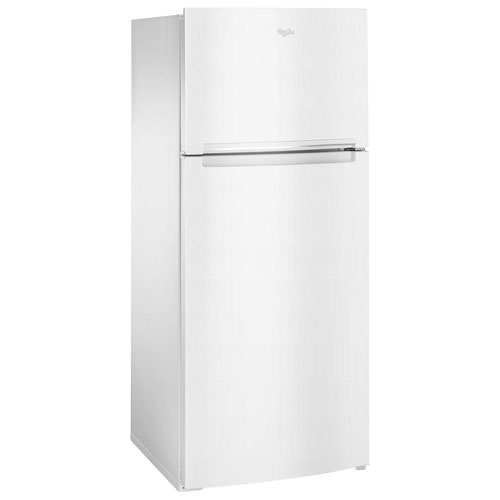 Whirlpool 28" 17.6 Cu. Ft. Top Freezer Refrigerator with LED Lighting (WRT518SZFW) - White