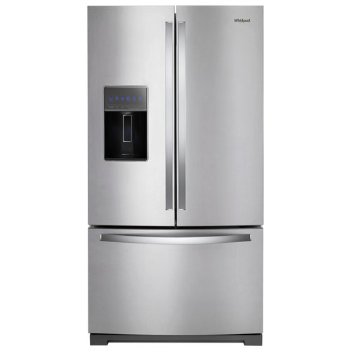 Whirlpool 36" 26.8 Cu. Ft. French Door Refrigerator - Stainless Steel
