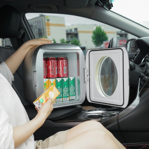 Uber Appliance Uber Chill Personal XL Mini Fridge 12 can capacity for Bar, Bedroom, office, Dorm outdoor/indoor 110/12V AC/DC