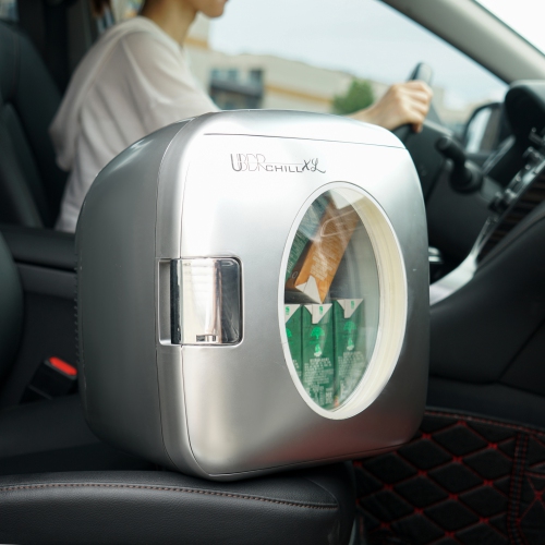 Uber Appliance Uber Chill Personal XL Mini Fridge 12 can capacity for Bar, Bedroom, office, Dorm outdoor/indoor 110/12V AC/DC