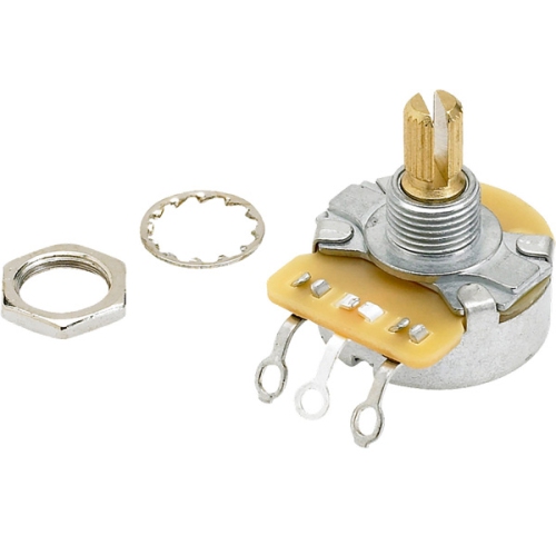 Image 1 of 1.. Fender® Pure Vintage 250K Split Shaft Potentiometer with Mounting Hardware