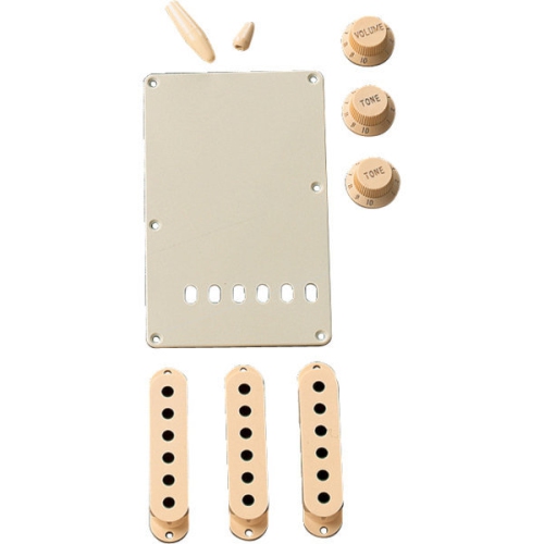 Fender Stratocaster Accessory Kit - Aged White