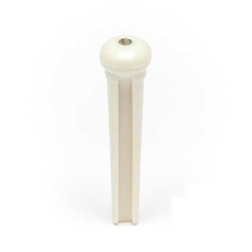 Graph Tech TUSQ Traditional Style Bridge Pins White with Paua Shell Inlay