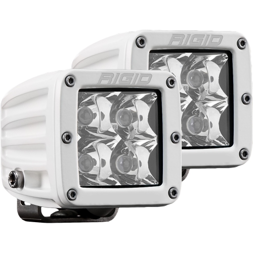 RIGID INDUSTRIES Spot Light, White D-Series Pro, Pair