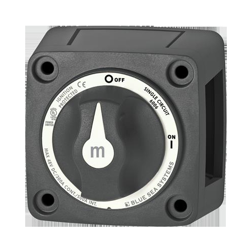 Blue Sea 6006200 Battery Switch Mini ON-OFF - Black