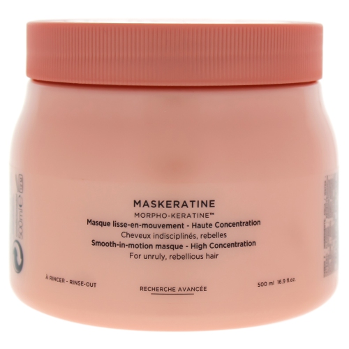 KERASTASE  Discipline Maskeratine Smooth-In-Motion Masque - High Concentration (for Unruly, Rebellious Hair) - 500Ml-16.9OZ