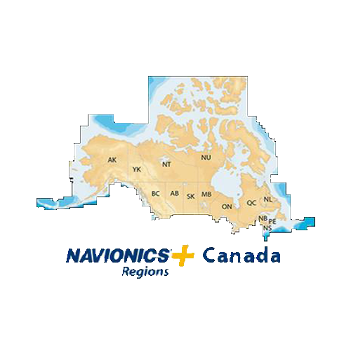 Navionics Navionics+ Regions - Canada & Alaska - Preloaded MSD